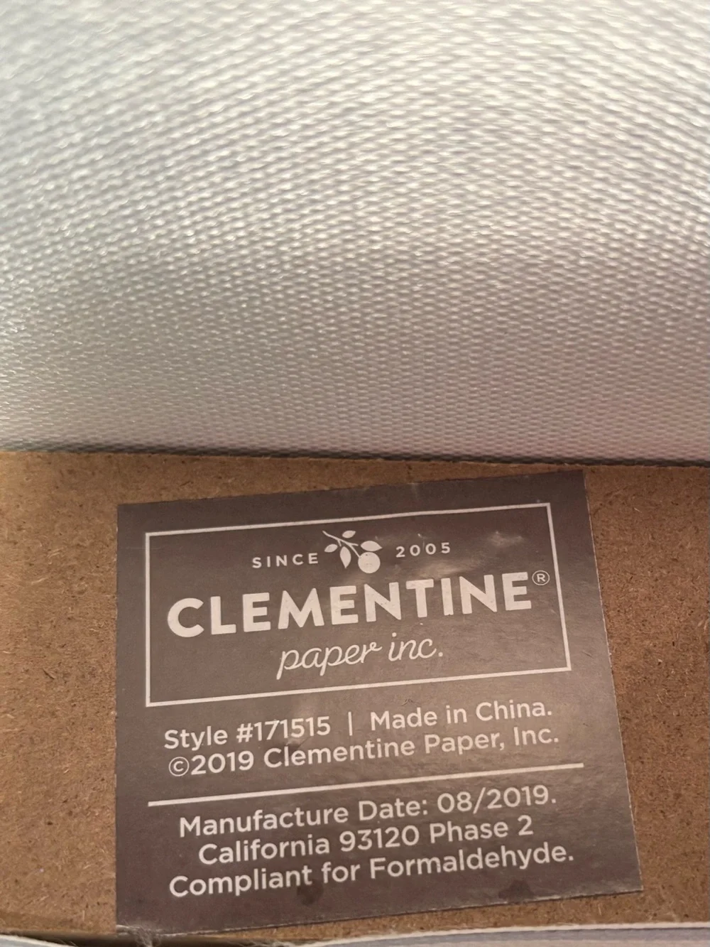 Clementine Paper Inc. Winter Holiday Deer Canvas Wall Art. 11” x 14” x 1.75.”